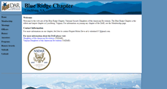 Desktop Screenshot of blueridgechapter.vadar.org