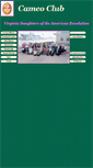 Mobile Screenshot of cameoclub.vadar.org
