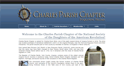 Desktop Screenshot of charlesparish.vadar.org